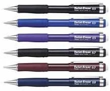 Pentel 0.5 Mm Metal Klipsli Büyük Boy Silgili Versatil Si̇yah ürün görseli 1