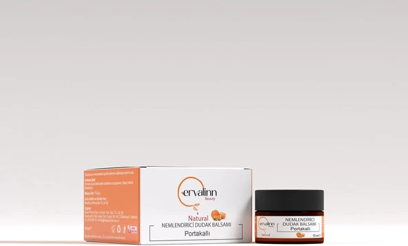 Dudak Balsamı (Lip Balm) Nemlendirici Besleyici Onarıcı 15 Ml (Portakallı) ürün görseli 1