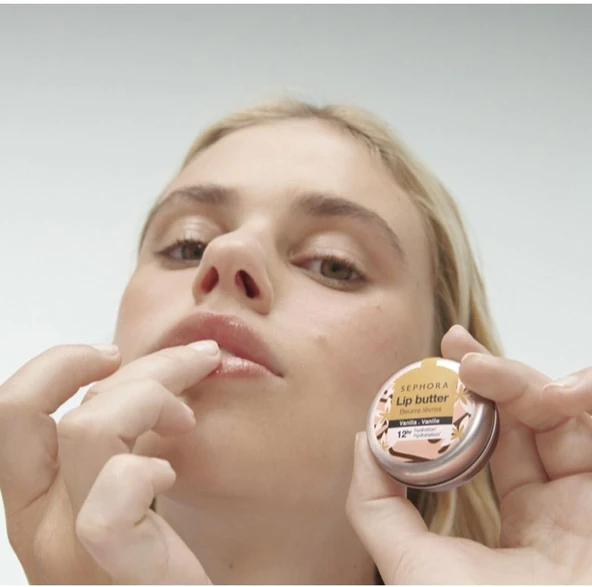 Moisturizing Lip Butter - 12 Saat Dudak Nemlendiri Bakım Vanilya (10 G) ürün görseli 1