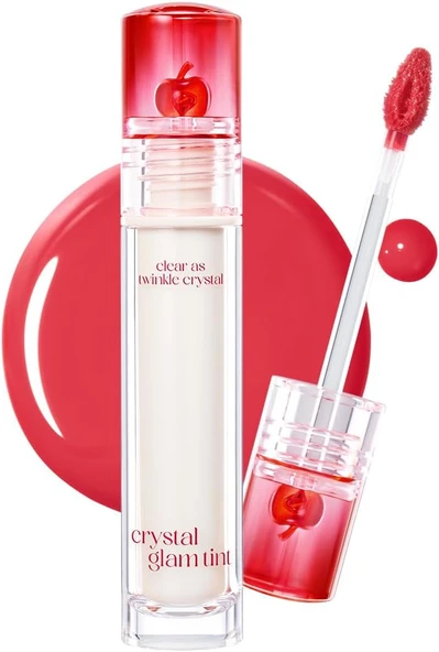Clio Yapışkanlık Hissi Vermeyen Yoğun Işıltılı Tint Crystal Glam Tint (17 Apple) Appleseries ürün görseli 1