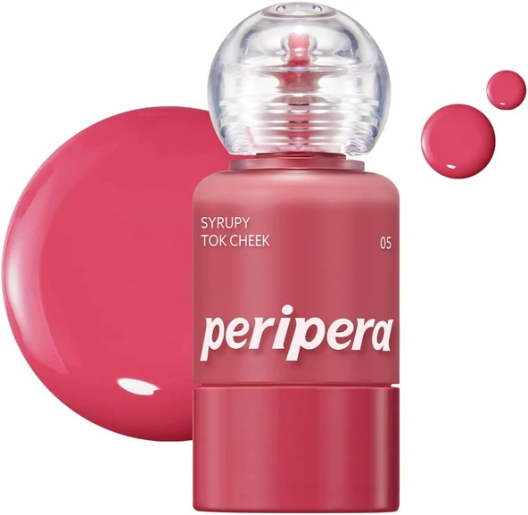 Peripera Syrupy Tok Cheek Likit Allık 05 Cool Apple, 111636 ürün görseli 1