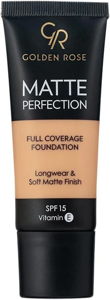 Matte Perfection Foundation - Cool 06 - Yoğun Kapatıcı Mat Fondöten ürün görseli 1