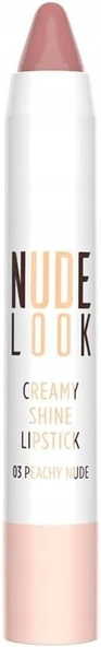 Nude Look Creamy Shine Lips. No:03 Peachy Nude 1 Paket ürün görseli 1