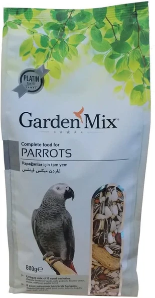 Gardenmix Platin Parrots 800 Gr Papağan Yemi ürün görseli 1