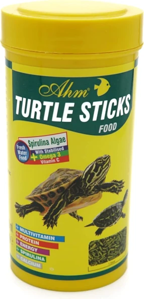 Ahm Turtle Sticks Green Food 1000 Ml Kaplumbağa Yemi ürün görseli 1
