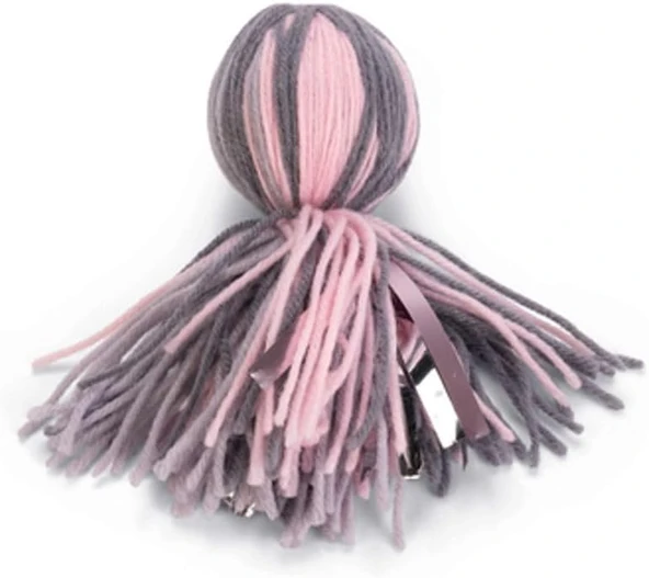 Beeztees Oyuncağı, Ahtapot, Yün Kurdela, Pembe Gri, 15X5X5Cm ürün görseli 1