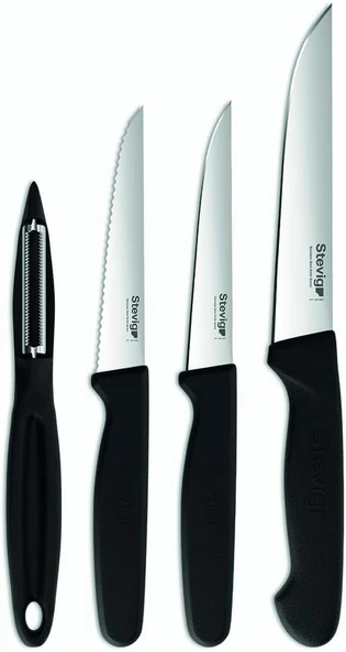 Cut 4 Fresh Sebze Soyacak Seti 4 Parça Siyah St-401 ürün görseli 1