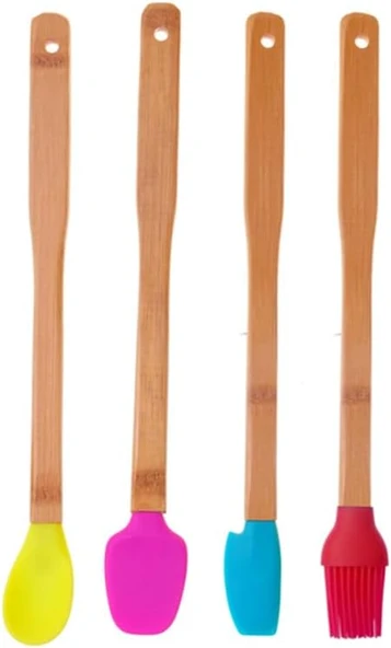Bambum Zolly 4 Parça Spatula Seti Büyük ürün görseli 1