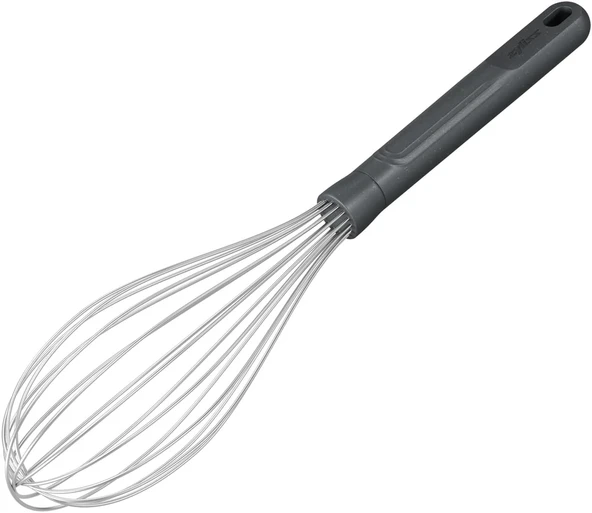 Zyliss E980238 Çırpma Teli, 30 Cm, Paslanmaz Çelik/Buğday Samanı, Gri, Balon Çırpma Teli, Bulaşık Makinesinde Yıkanabilir, Mutfak Yardımcısı, 5 Yıl ürün görseli 1