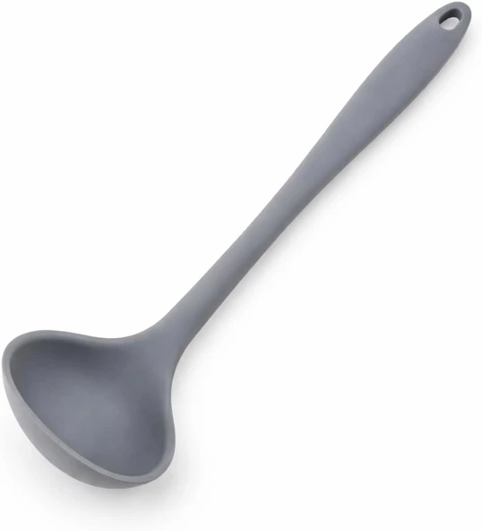 Busstier Silikon Kepçe, Sert Uçlu Çorba Kepçesi, Yemek Servis Kepçesi, Yanmaz Yapışmaz Çizmez Mutfak Servis Kaşığı, Karışık Asorti Renk Gönderilir, Tencere Tava ürün görseli 1