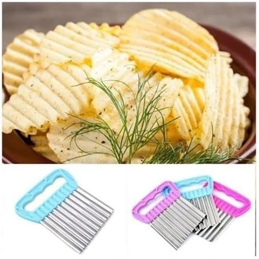 Pratik Kolay Patates Meyve Sebze Dilimleyici Doğrama Bıçağı ürün görseli 1