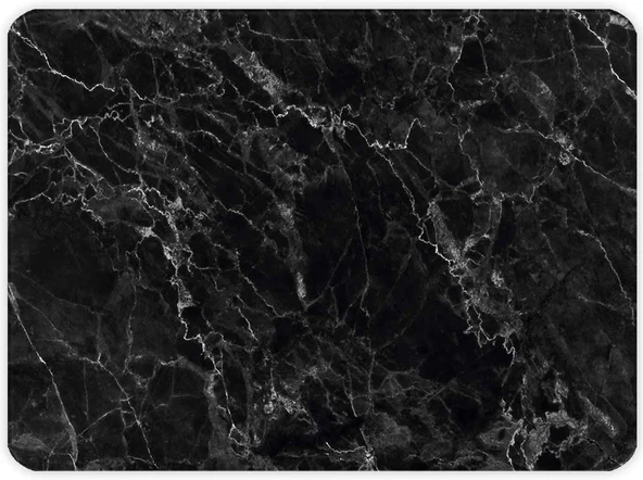 Decorita Siyah Mermer Görünümlü | Cam Kesme Tahtası 30Cm X 40Cm ürün görseli 1