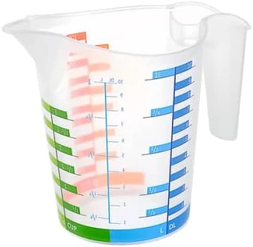 Dereceli Ölçü Kabı Aralıklı Göstergeli Ölçü Kapları (1000 Ml) ürün görseli 1