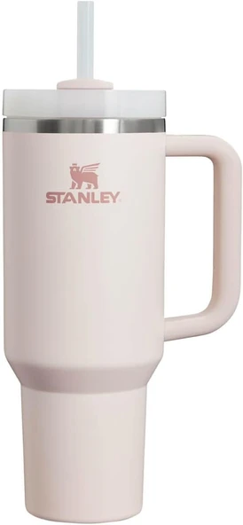 Quencher Pipetli Termos Bardak, Pembe Kuvars (Rose Quartz), 0.89 Litre ürün görseli 1