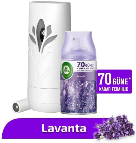 Air Wick Freshmatic Otomatik Sprey & Lavanta Yedek Sprey Oda Kokusu Kiti ürün görseli 1