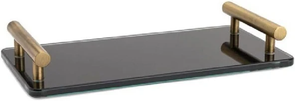 System Banyo Tepsisi Cam/Antik Renk 54X170X330 Mm ürün görseli 1