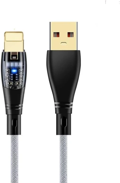 Schitec 6A 120W Usba To 1Metre Hızlı Data Kablosu Beyaz Yk233B ürün görseli 1