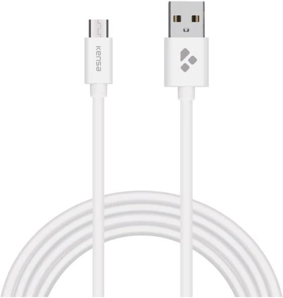 Micro Usb Hızlı Aktarım Kablosu – 1 M Uzunlukta Mikro-Usb Veri Kablosu, 2.4 Amper ürün görseli 1