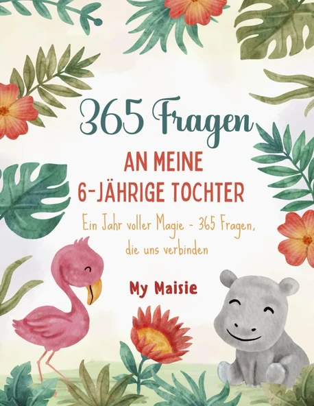 Independently Published Journal Für 6 Jährige Mit 365 Fragen Um Kindheitserinnerungen Festzuhalten: Schönes Und Kreatives Geburtstagsgeschenk Zum 6. Geburtstag Für Mädchen ürün görseli 1