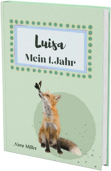 Luisa- Mein Erstes Jahr: Supersüßes Babyalbum Personalisiert Für Luisa. Mit Total Schnuckeligen Tieren- Für Die Schönsten Erinnerungen & Meilensteine. ... Als Baby Tagebuch 1. Jahr. (German Edition) ürün görseli 1