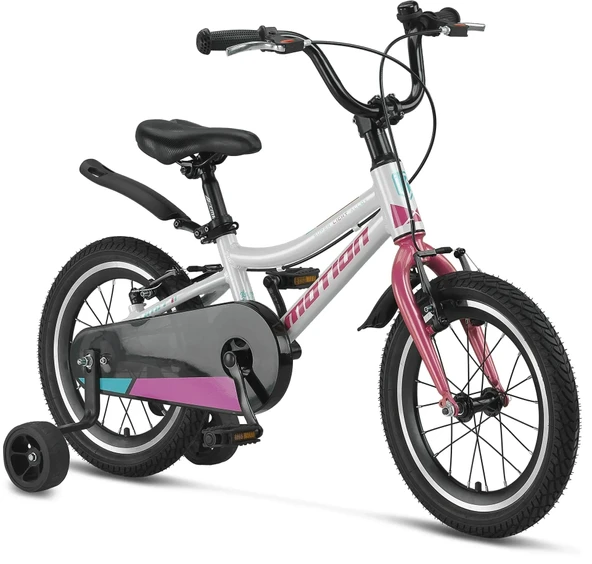 ÜMİT 2074 MOTION KIZ ÇOCUK BİSİKLETİ V 20 JANT BEYAZ PEMBE