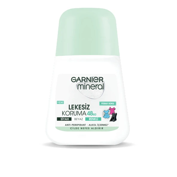Mineral Lekesiz Koruma Ferah Koku Roll-On Deodorant (5'li Paket)