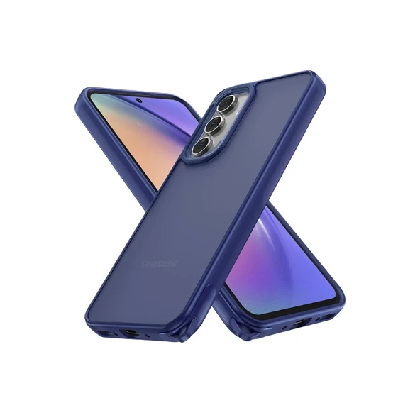 Galaxy A05S Kılıf Elegant Kapak - Lacivert