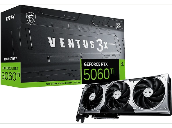 MSI RTX 5060 TI VENTUS 3X OC