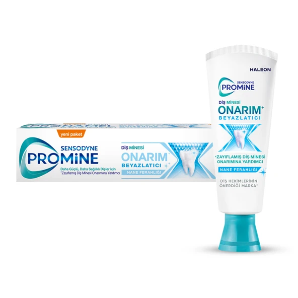 Promine Onarım Beyazlatıcı Diş Macunu 75 Ml (7'li Paket)