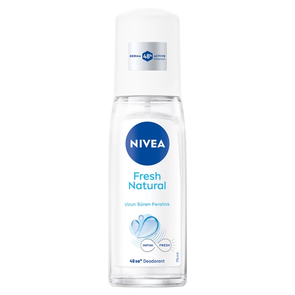 Kadın Pump Sprey Deodorant 48 Saat Ter Koruması 75 Ml (6'li Paket)