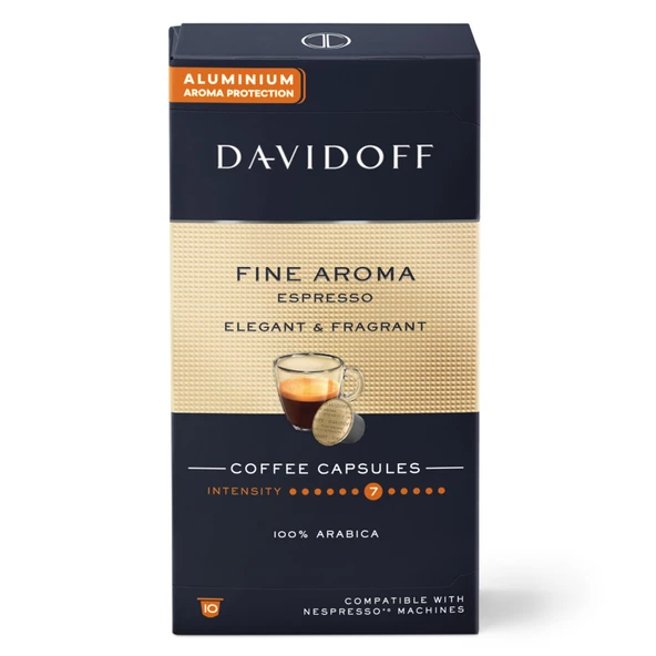 Fine Aroma Espresso Kapsül Kahve 10'lu 55 G (5'li Paket)