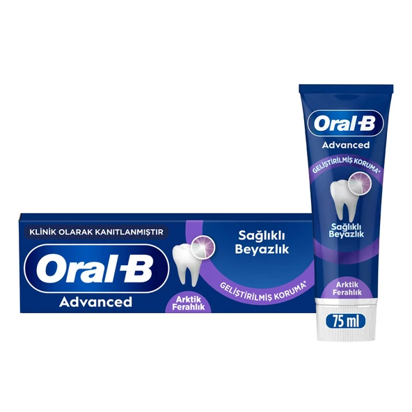 Advanced Sağlıklı Beyazlık Diş Macunu 75 Ml (7'li Paket)