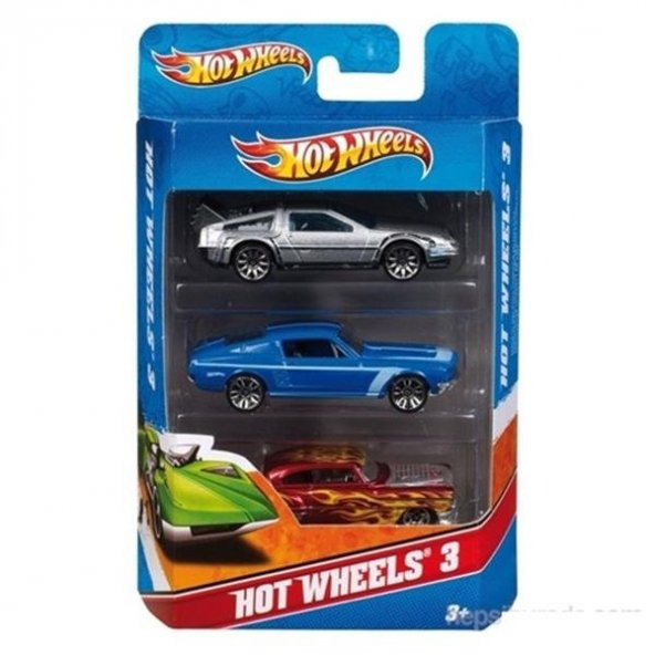 Hot Wheels Araba Seti 3 Lü K5904 ürün görseli 1