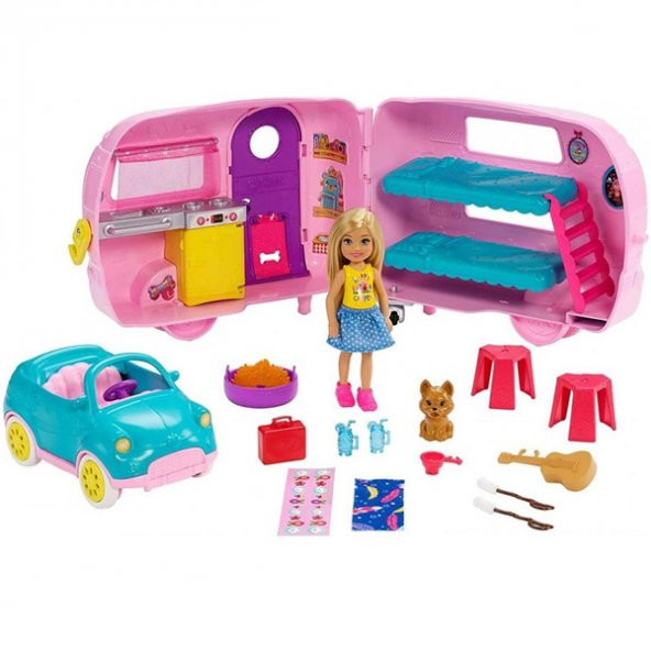 Barbie Chelsea Karavan FXG90 ürün görseli 1