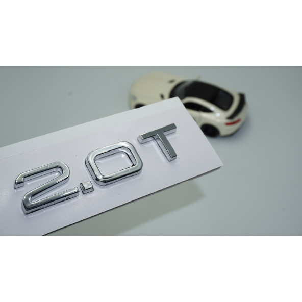 DK Tuning Audi 2.0T Bagaj Krom ABS 3M 3D Yazı Logo ürün görseli 1