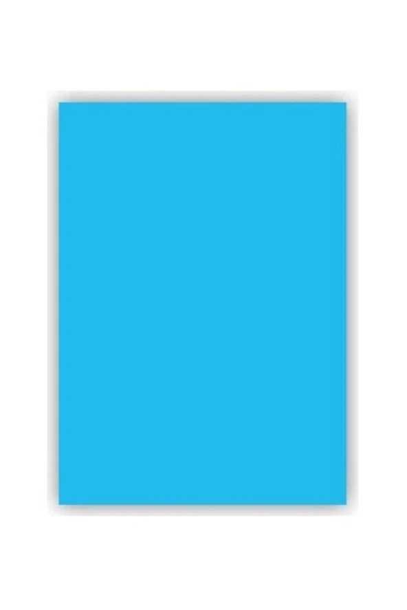 Keskin Color Fon Kartonu 50x70 Cm 110 GR Mavi (100 Adet Mavi Fon Kartonu) ürün görseli 1