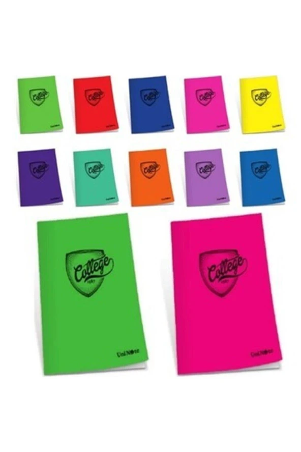 Çınar Plastik Kapak Defter College Dikişli A5 40 Yaprak Kareli 40/4 (12 Li Paket) ürün görseli 1