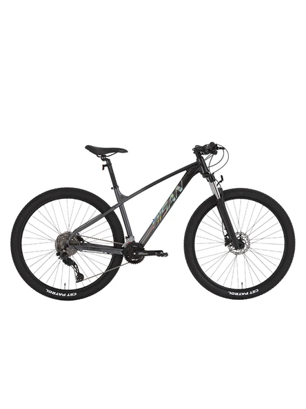 BİSAN BOLD 10.2 ERKEK DAĞ BİSİKLETİ 48CM HD 29 JANT 20 VİTES SİYAH GRİ GRİ