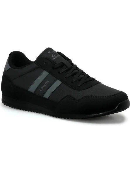 KINETIX MARTER PU 6PR SİYAH COMFORT CASUAL ANATOMİK SPOR AYAKKABISI