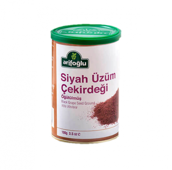 Arifoğlu Siyah Üzüm Çekirdeği Öğütülmüş 100 G ürün görseli 1