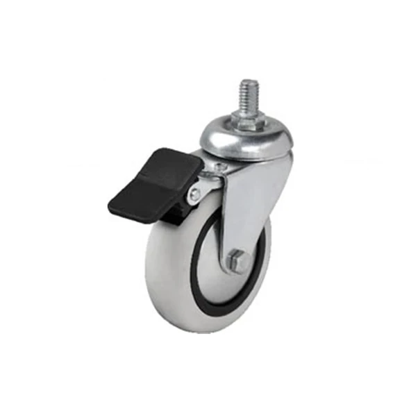 Hts Döner 3/8 Vidalı Frenli Mobilya Tekeri Çap : 74 mm Kod : 354 ürün görseli 1