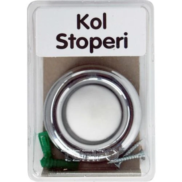 Gürçay Kapı Kol Stoperi Parlak Krom ürün görseli 1