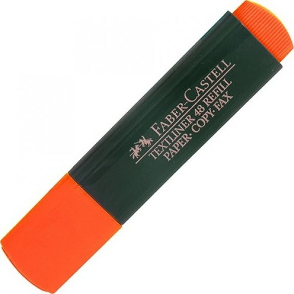 Faber Castell Fosforlu Kalem - Turuncu ürün görseli 1
