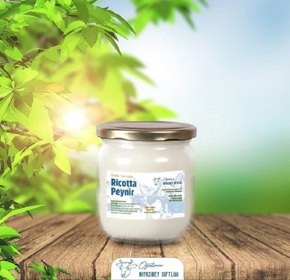 Niyazibey Çiftliği Ricotta Doğal Katkısız Sürülebilir Peynir ürün görseli 1