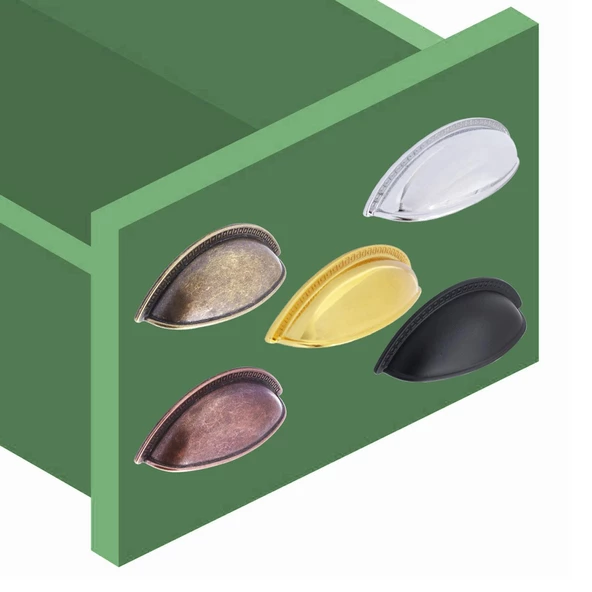 Çanak Çekmece Mutfak Dolap Kapak Kulpu Kulbu 64 mm Metal Kulp ürün görseli 1