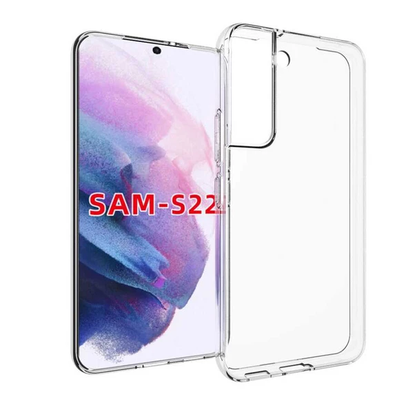 Gpack Samsung Galaxy S22 Kılıf Süper Silikon Renksiz Korumalı  Full Ekran Koruyucu ürün görseli 1