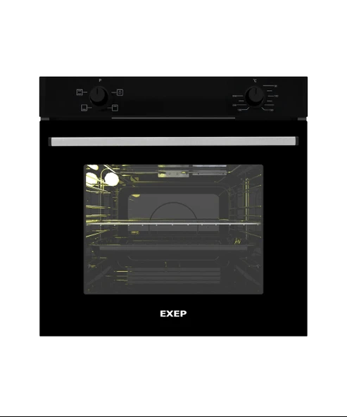 Exep Line Siyah 3 Lü Ankastre Set (Ed401-Eo320-Ef200) - Resim 4