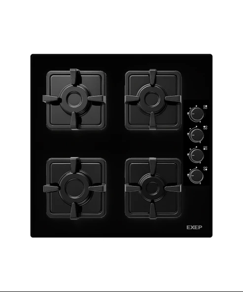 Exep Eco Line Siyah 3 Lü Ankastre Set (Ed401-Eo320-Ef240) - Resim 3
