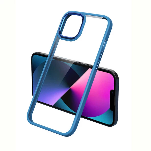 Apple iPhone 13 Pro Kılıf Zore Krom Kılıf ürün görseli 1