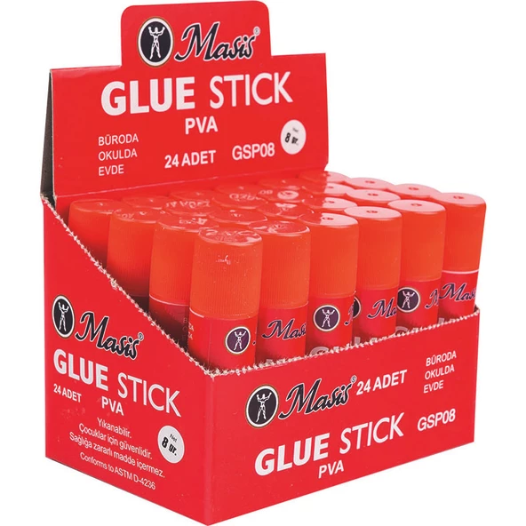 Masis Stick Yapıştırıcı 21 Gr 24 Adetlik Kutu ürün görseli 1
